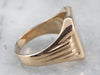 Vintage 10K Gold Men's Signet Ring