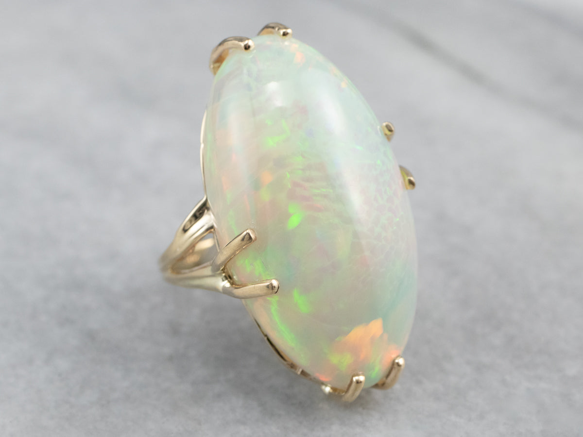 Vintage Opal Cocktail Ring