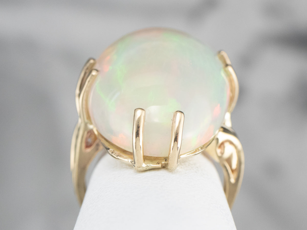Vintage Opal Cocktail Ring