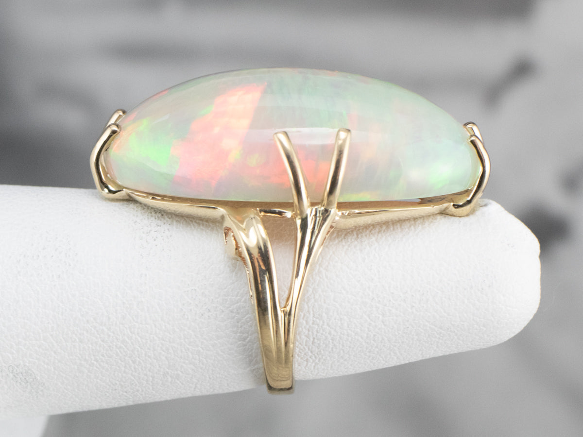 Vintage Opal Cocktail Ring