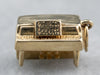 14K Gold Piano Charm