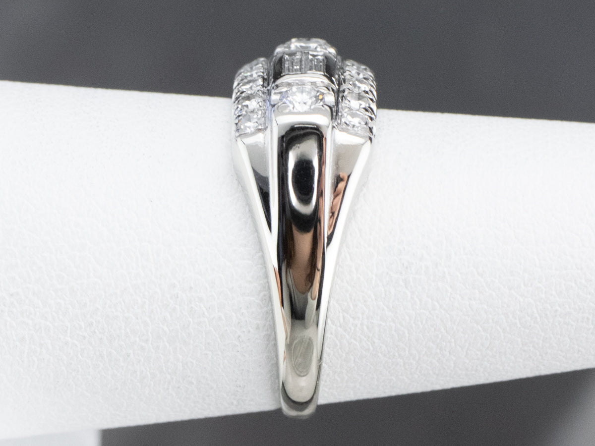 White Gold Diamond Anniversary Band