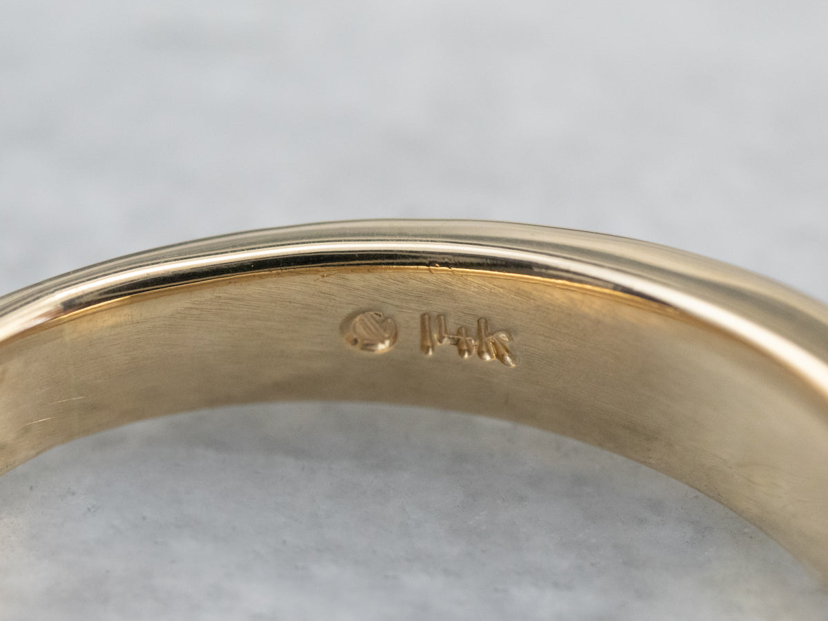 Channel Set Diamond Unisex Band