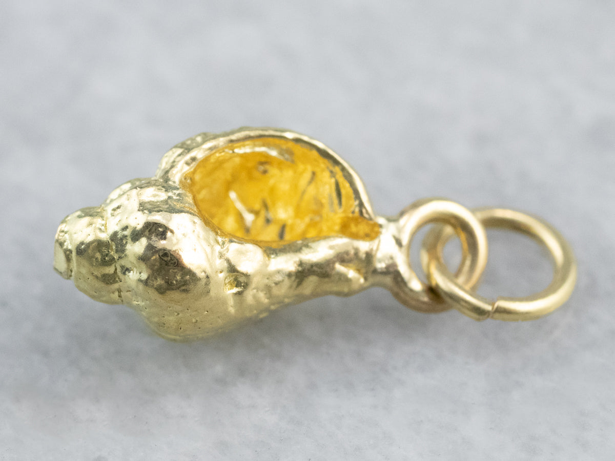 Small Conch Shell Charm