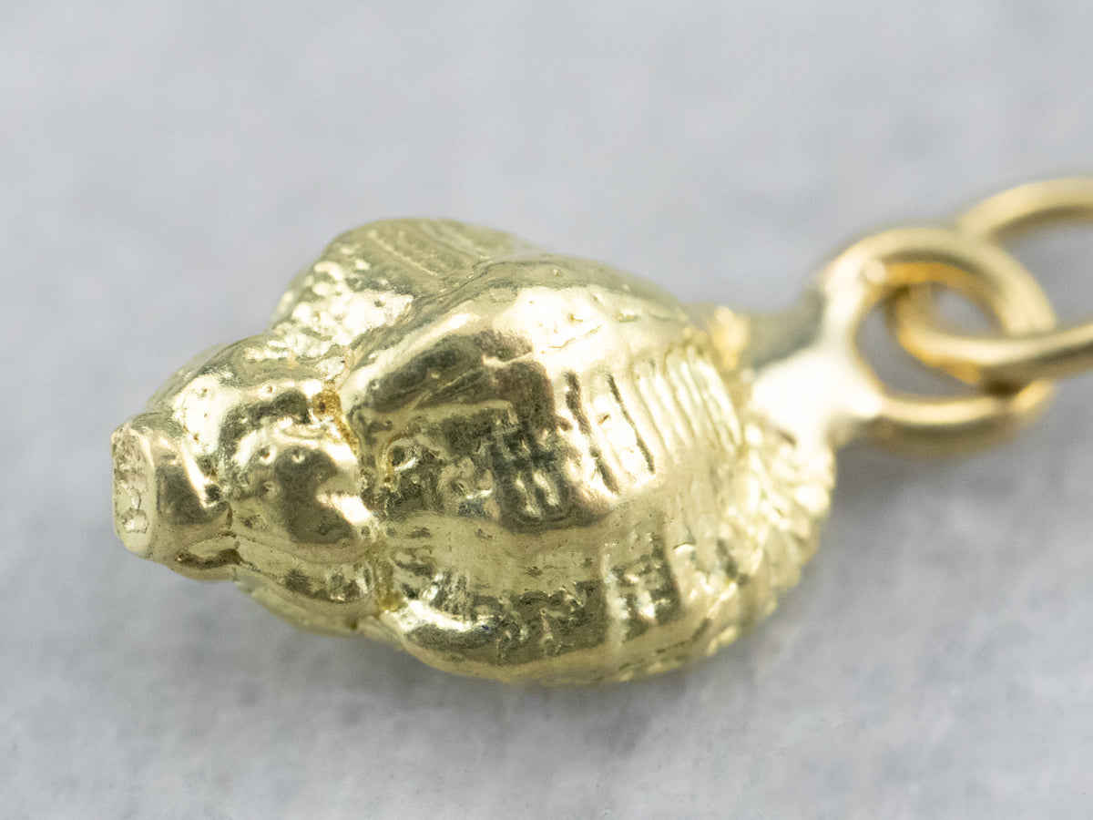 Small Conch Shell Charm