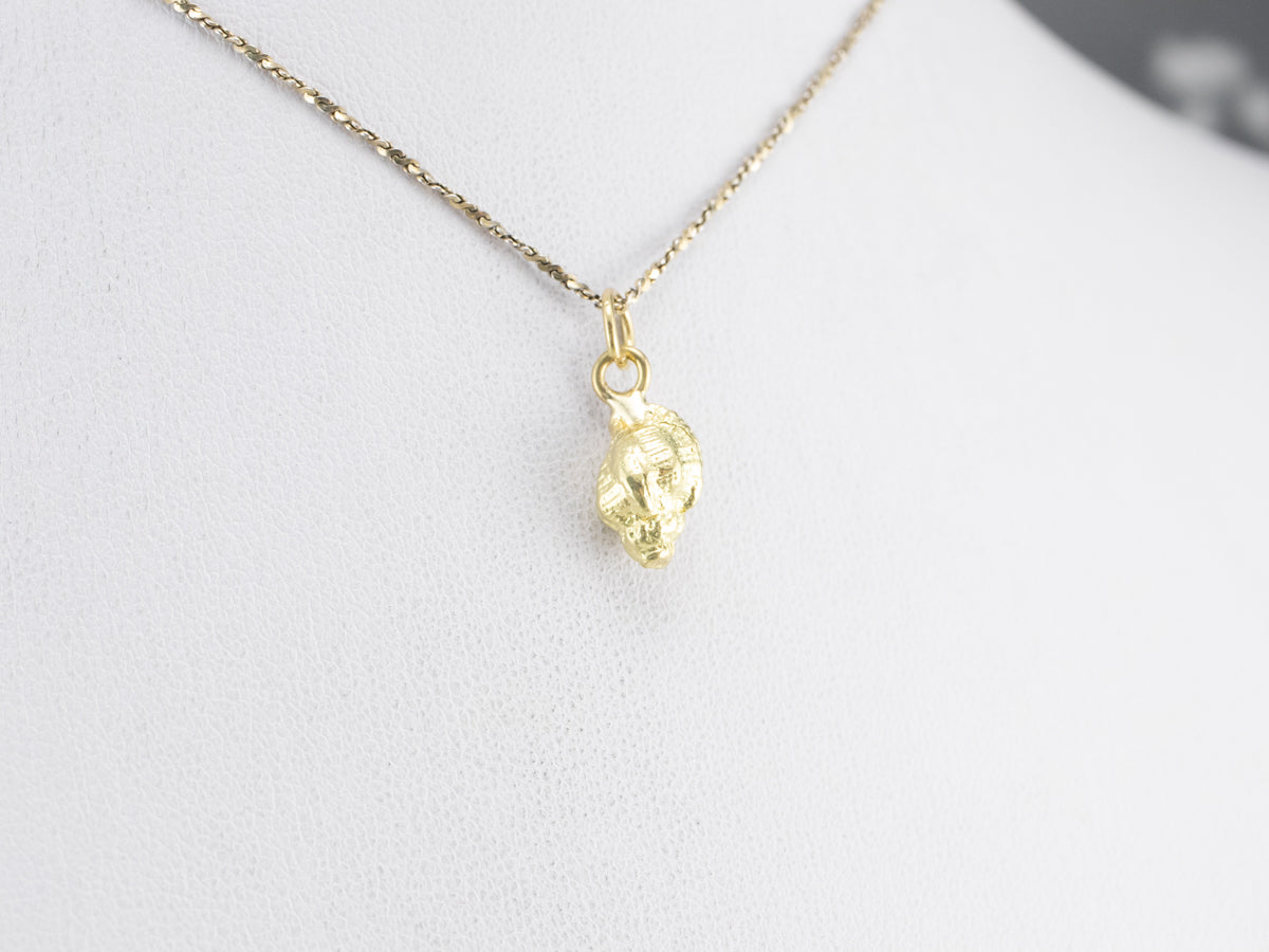 Small Conch Shell Charm