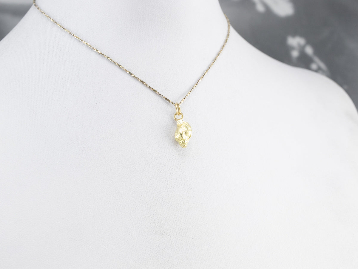 Small Conch Shell Charm