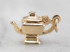 Little Gold Teapot Charm