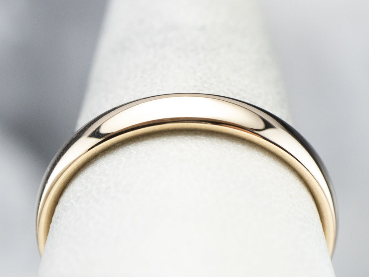 Unisex 14K Yellow Gold Wedding Ring
