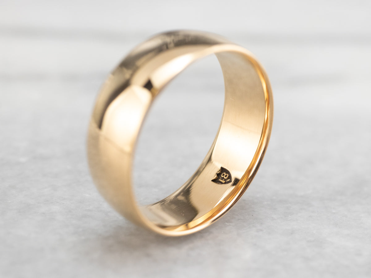 Antique 1889 Gold Band