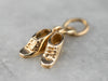 Vintage Gold Baby Shoes Charm