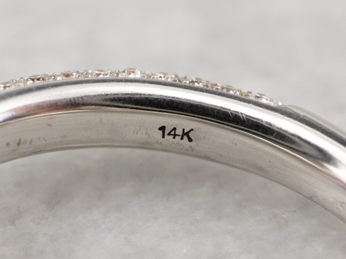 Bi-Colored Sapphire and Diamond Ring