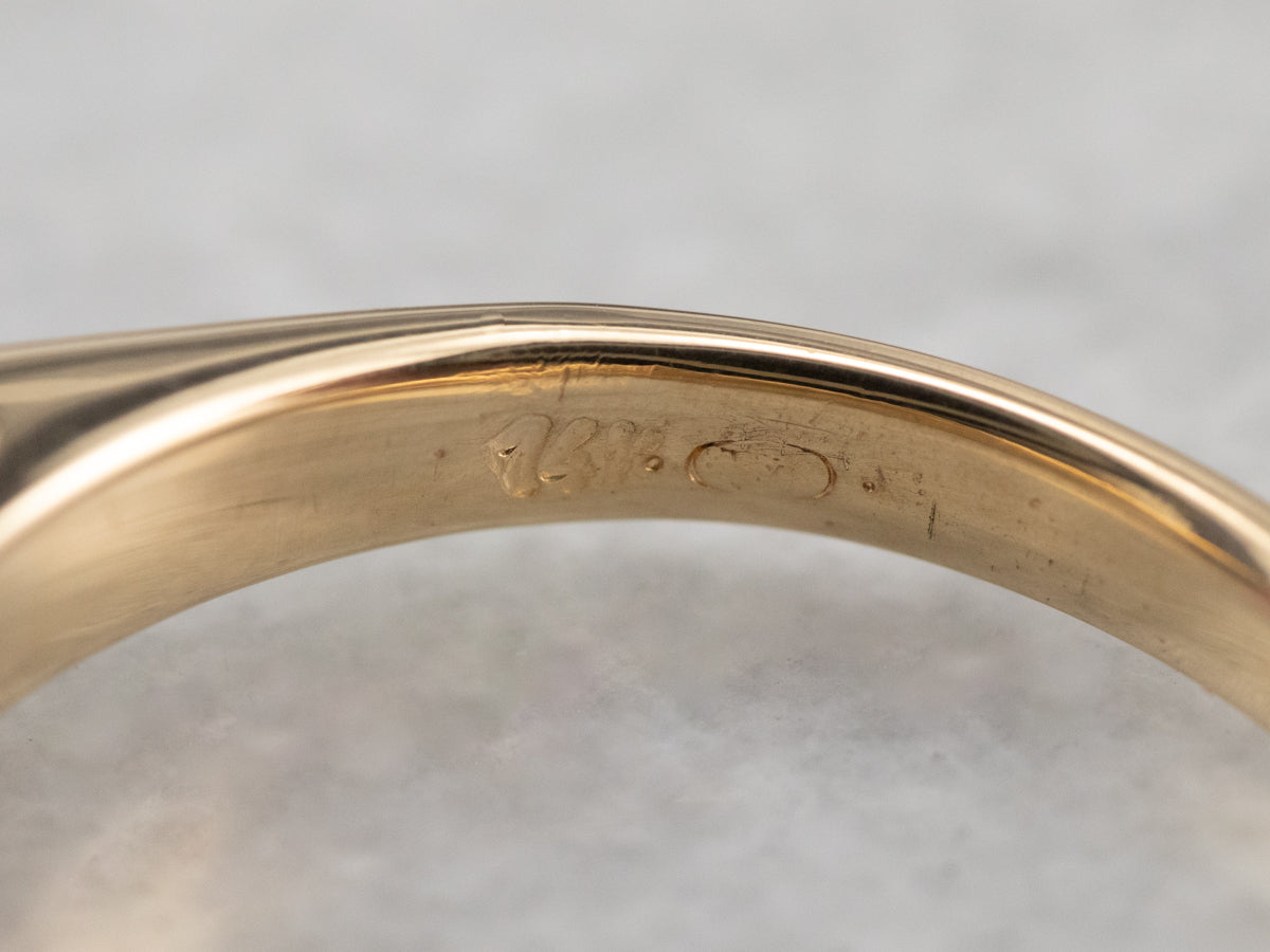 Raspberry Ruby Solitaire Ring