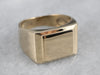 Vintage 14K Gold Signet Ring