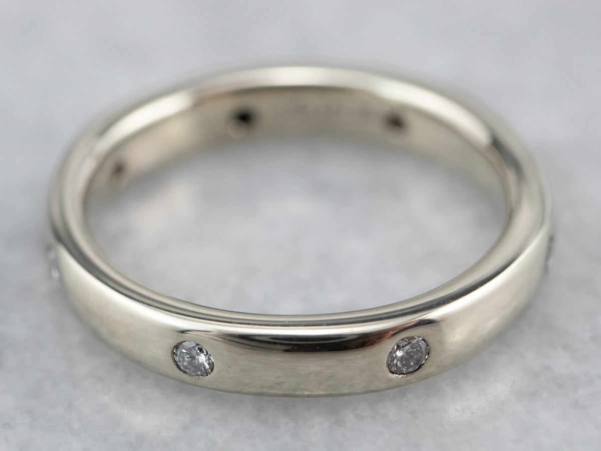 White Gold Diamond Etoile Band