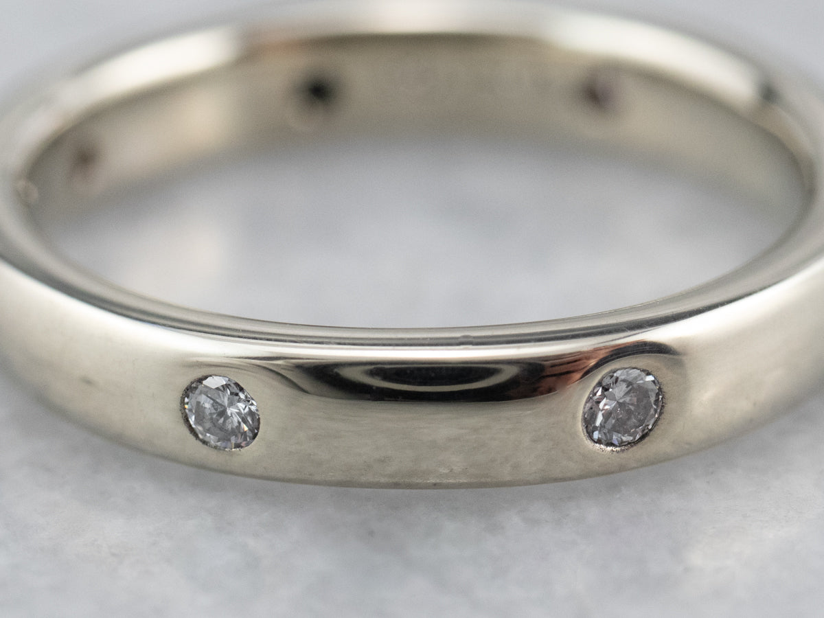 White Gold Diamond Etoile Band