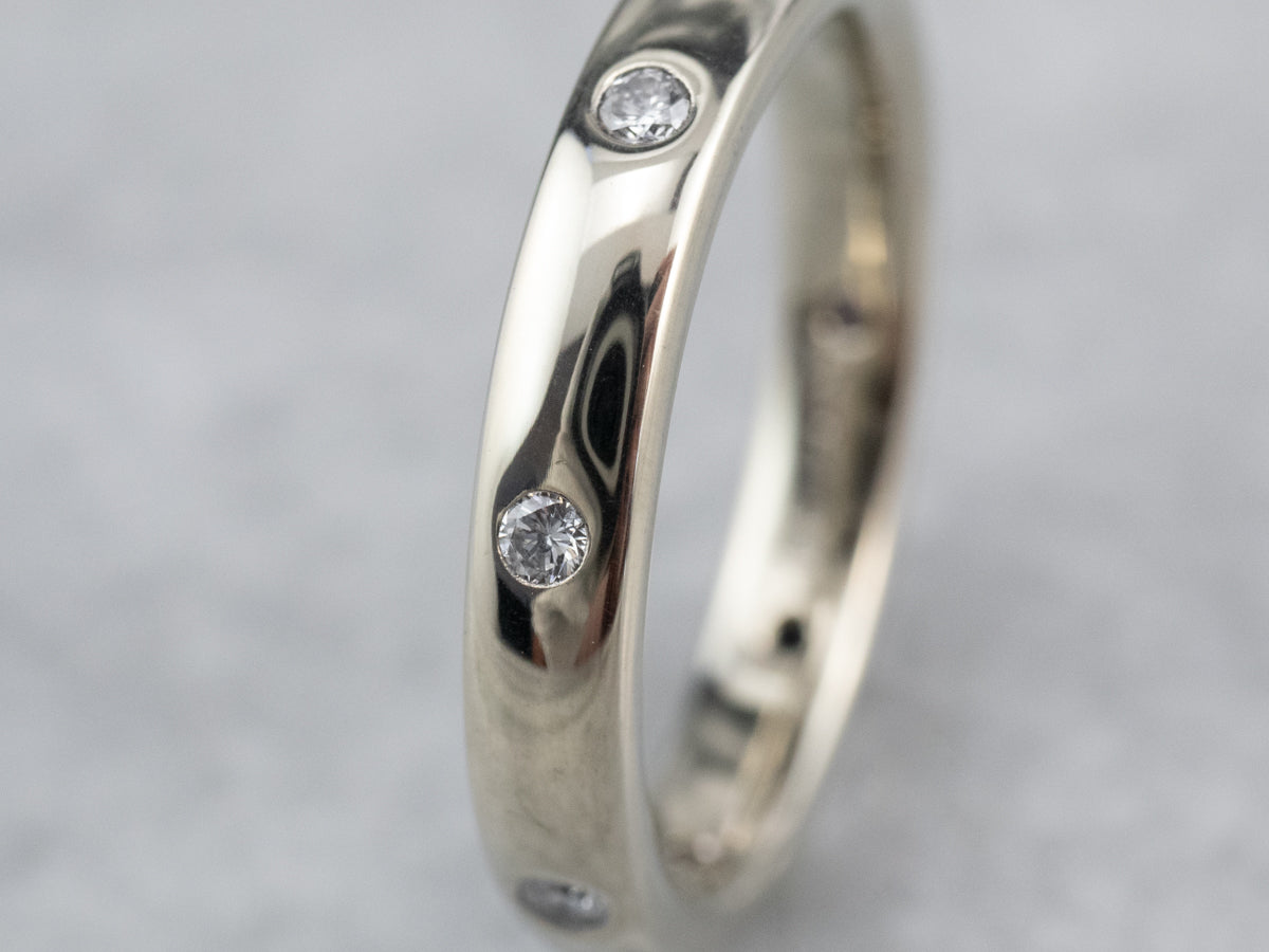 White Gold Diamond Etoile Band