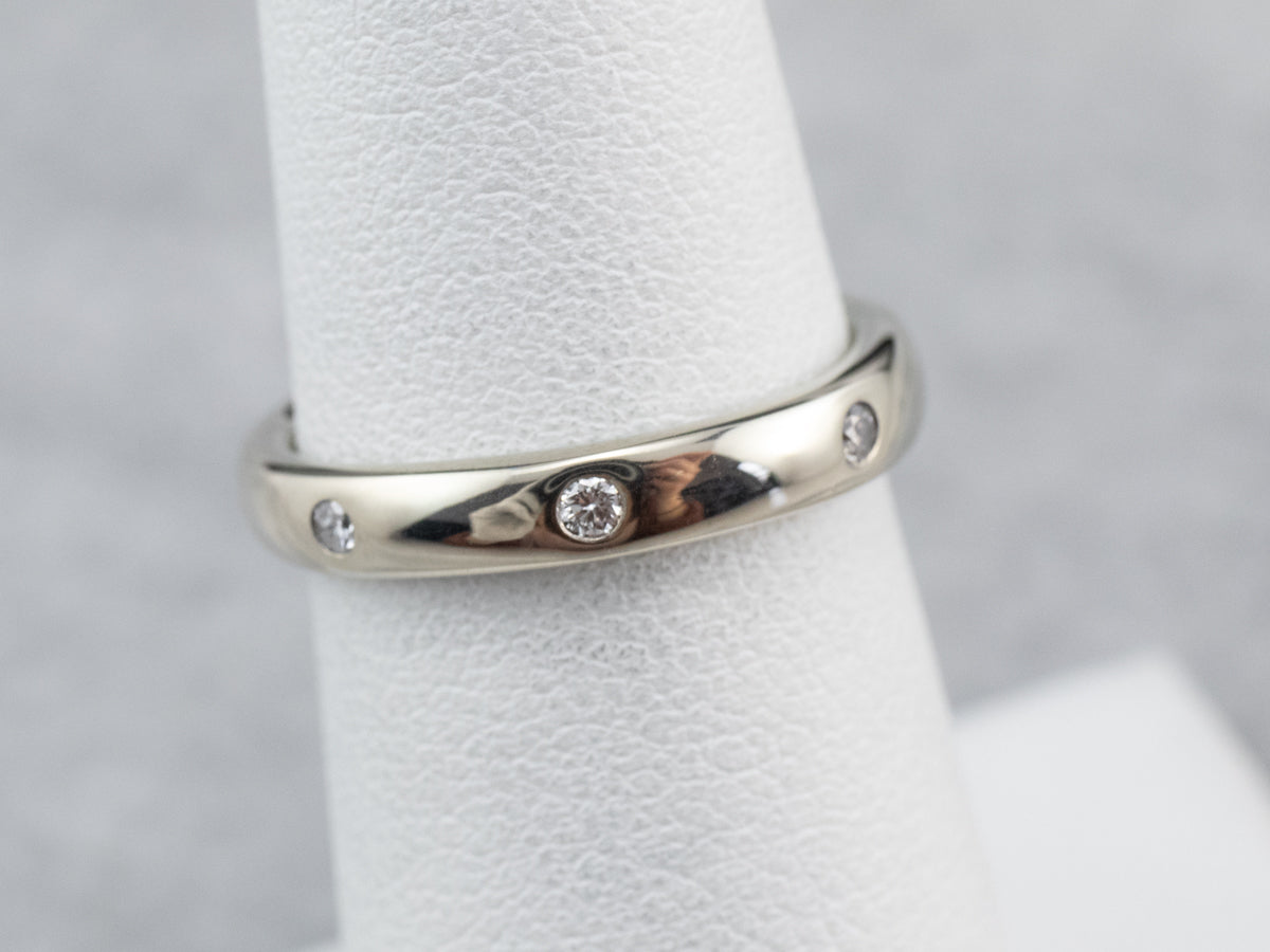 White Gold Diamond Etoile Band