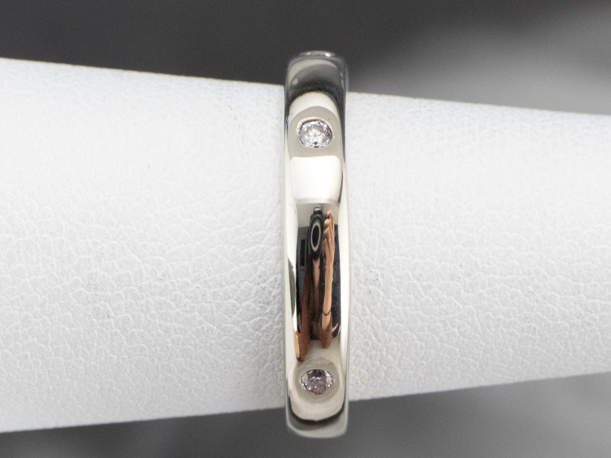 White Gold Diamond Etoile Band