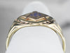 Masonic Enamel Gold Signet Ring