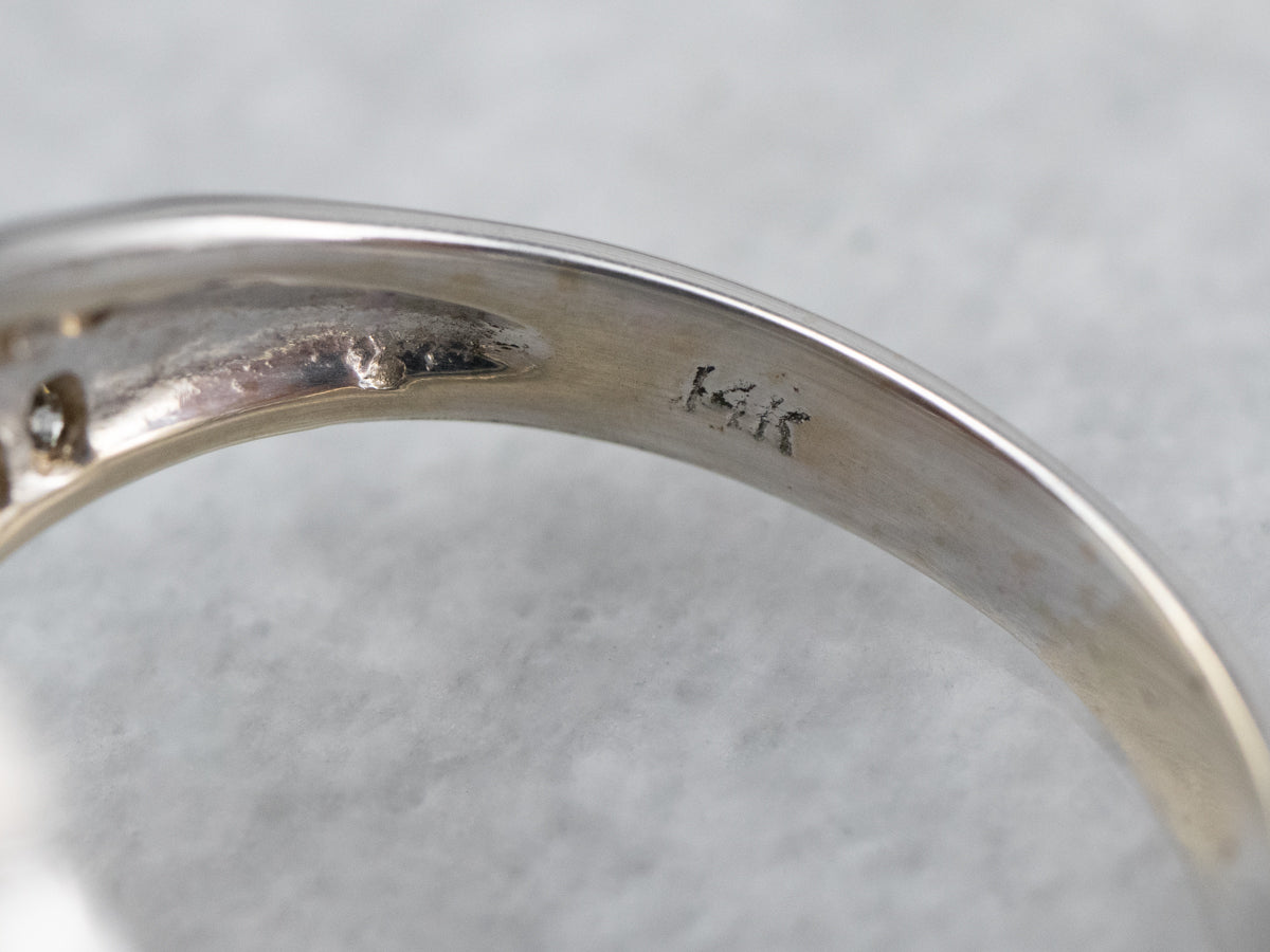 Pyrope Garnet and Diamond Cocktail Ring