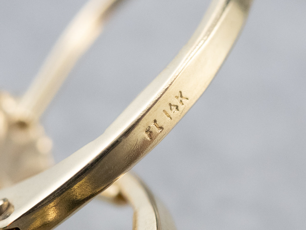 Sapphire Diamond Halo Gold Drop Earrings