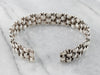 Woven Sterling Silver Cuff Bracelet