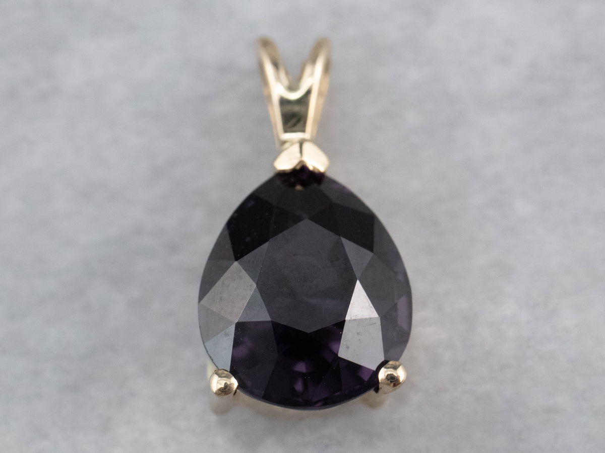 Colgante Solitario Espinela Lágrima