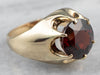 Bold Pyrope Garnet Gold Cocktail Ring