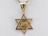 Star of David Gold Pendant