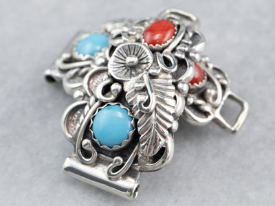 South West Style Turquoise and Coral Watch Tips