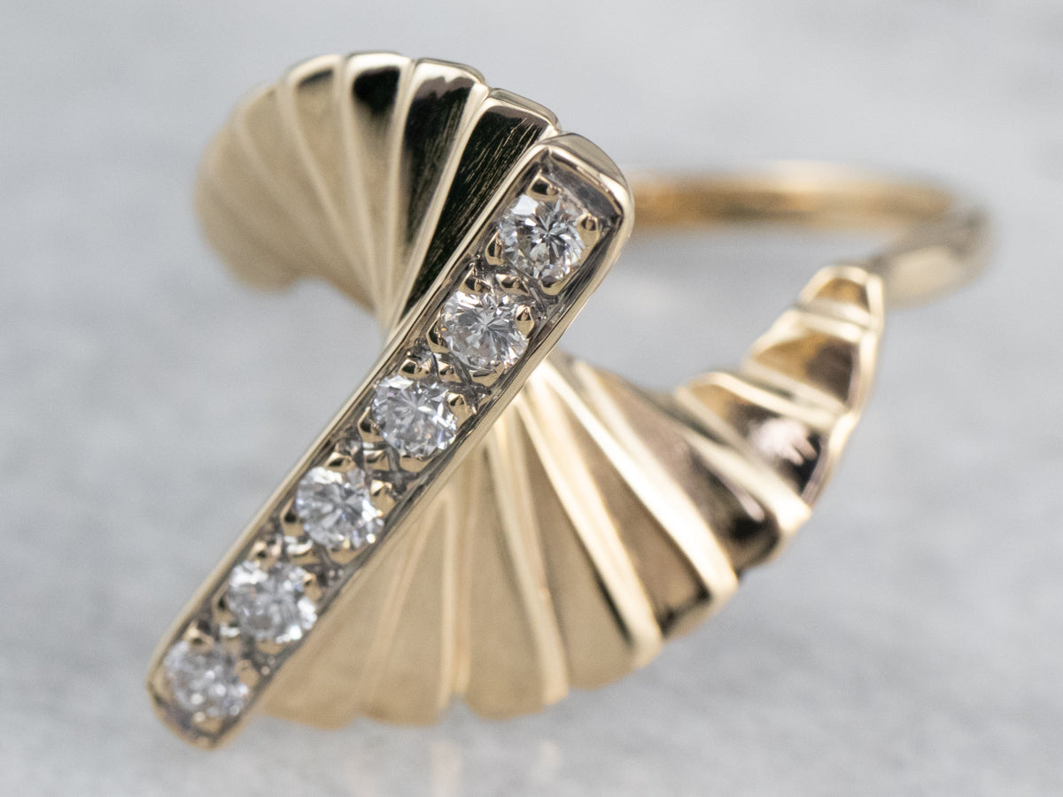 Vintage Diamond Statement Ring