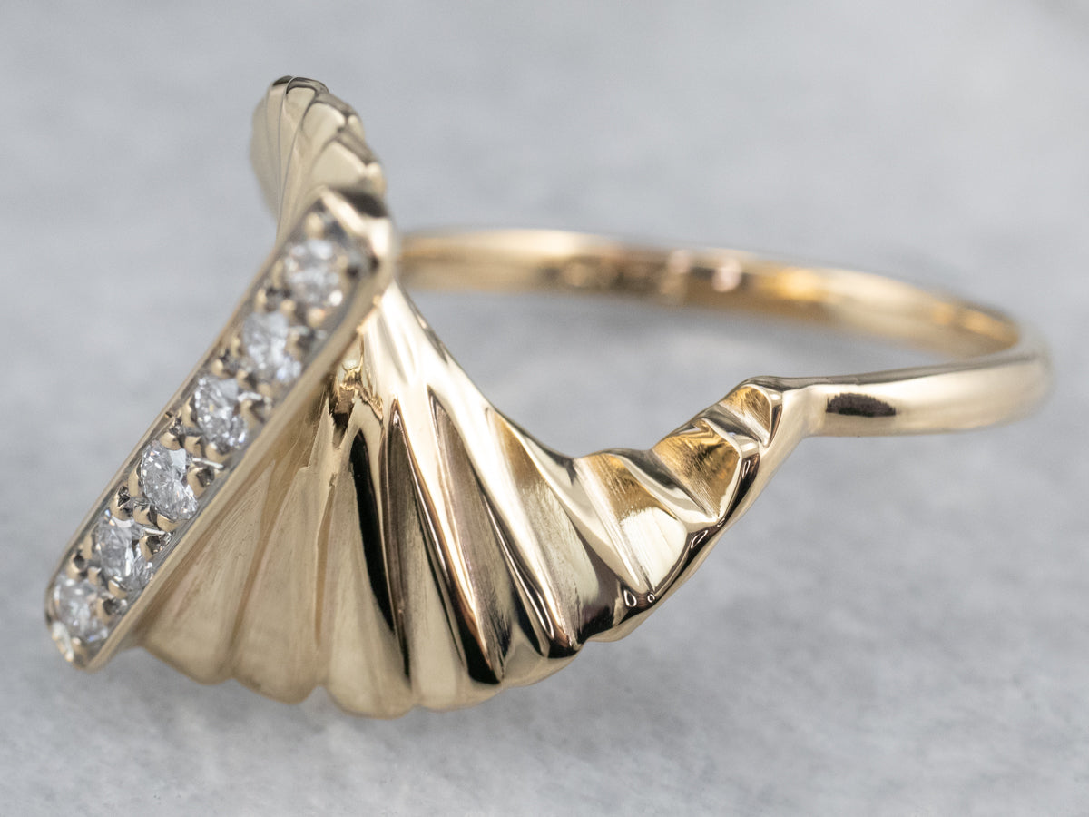 Vintage Diamond Statement Ring