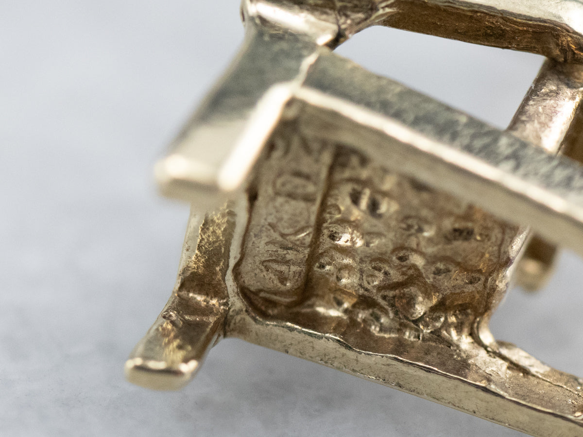 Adirondack Chair Gold Charm