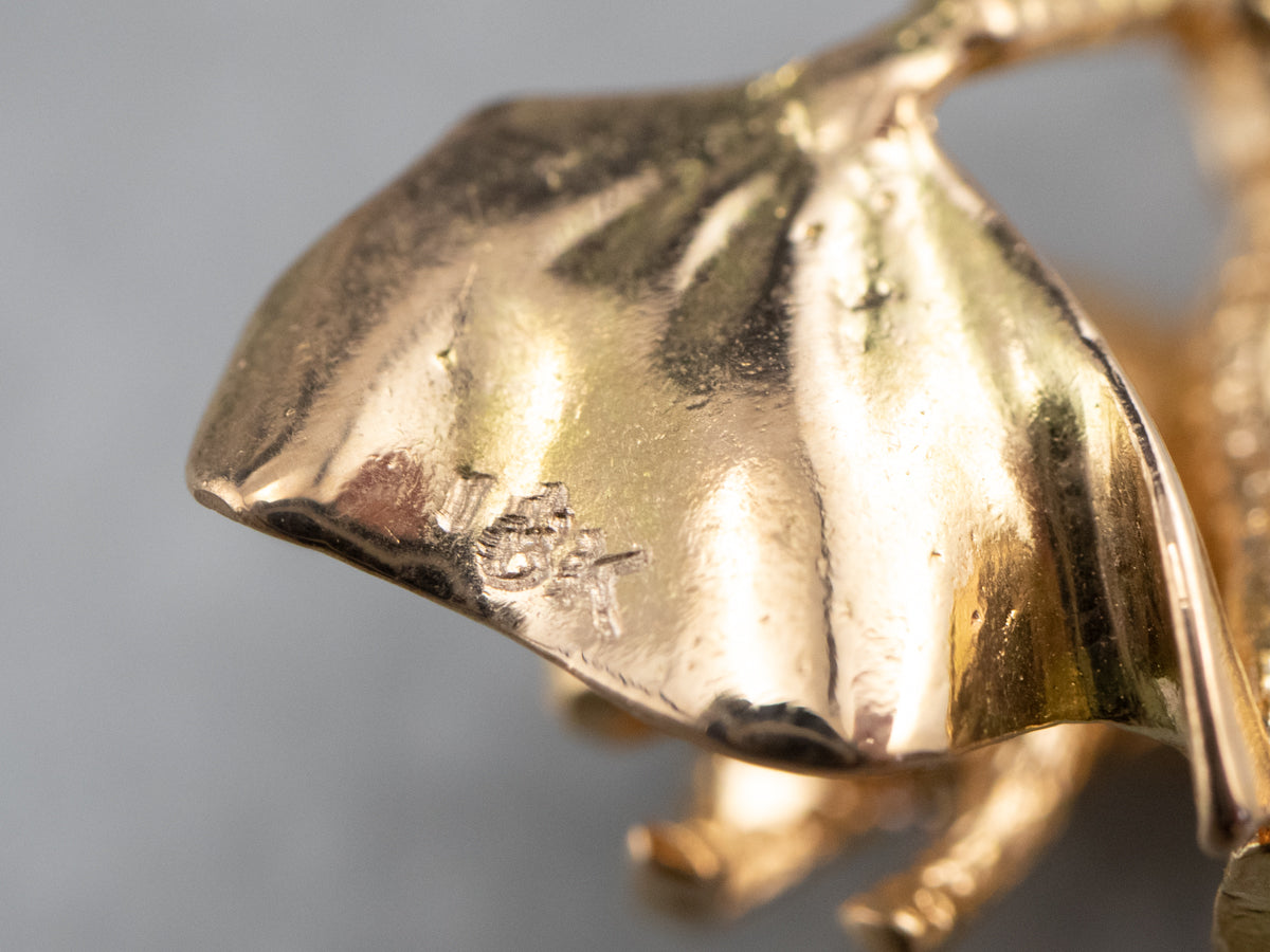 Encanto vintage de matador y toro