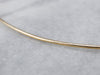 14K Gold Omega Chain Necklace