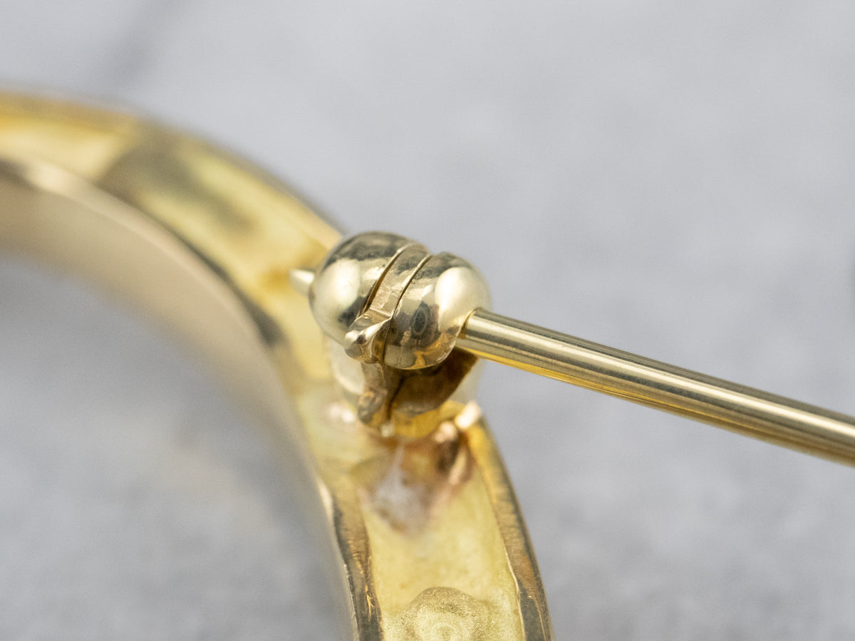 Gold Tiffany & Co Paloma Picasso Zig Zag Pin