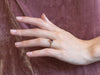 Abigail Purple Sapphire Gold Solitaire Ring