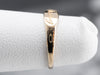 Vintage "Mary" Gold Baby Signet Ring