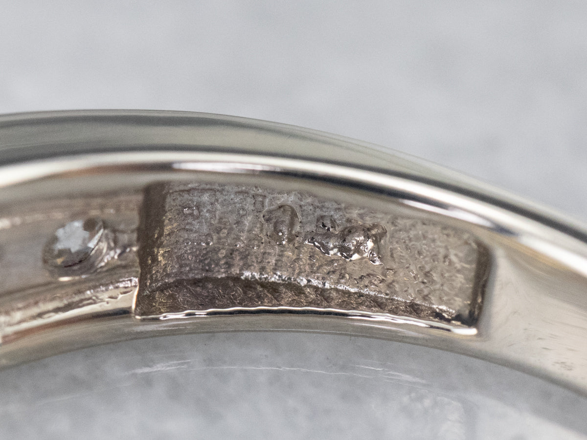 Diamond White Gold Wedding Band