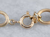 Vintage Gold Oval Link Chain Bracelet