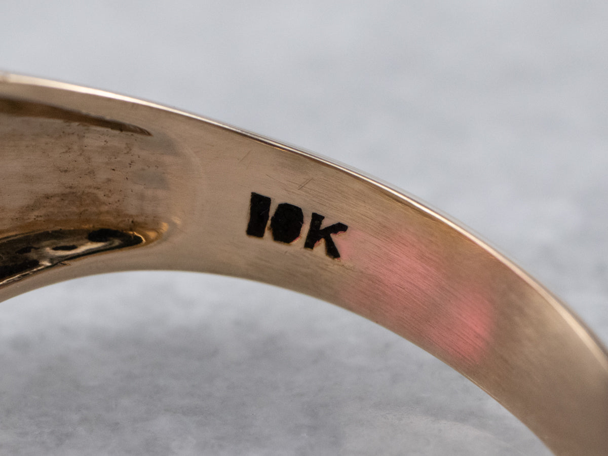 Vintage Masonic Statement Ring