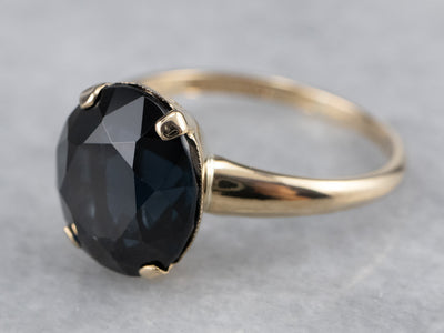 Vintage Spinel Solitaire Ring