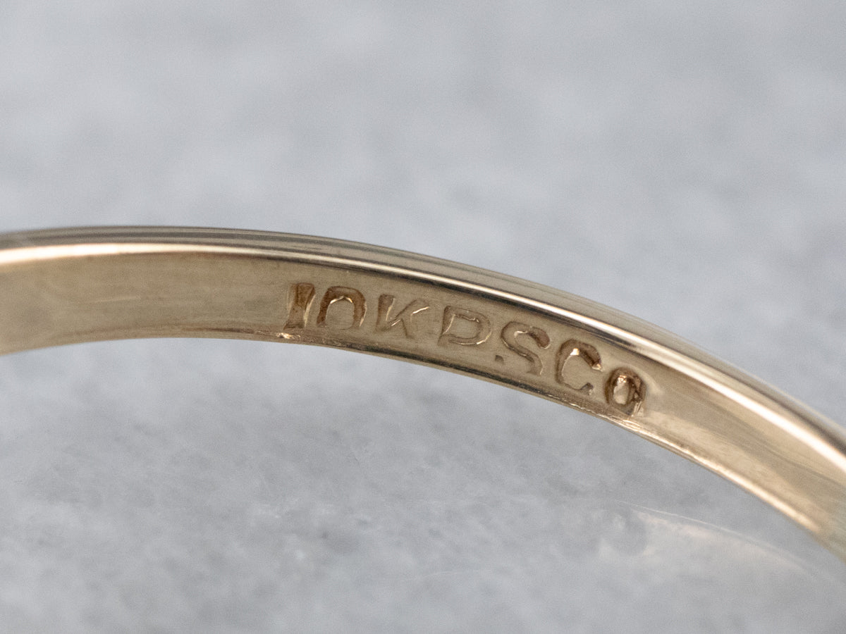 Vintage Spinel Solitaire Ring