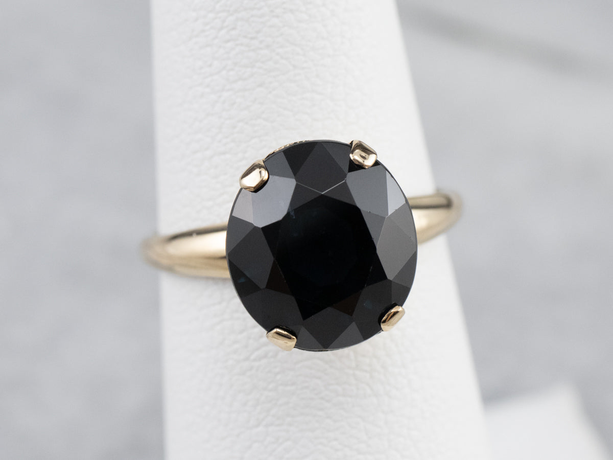 Vintage Spinel Solitaire Ring