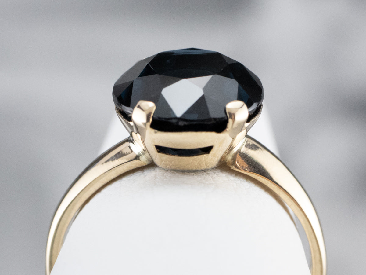 Vintage Spinel Solitaire Ring