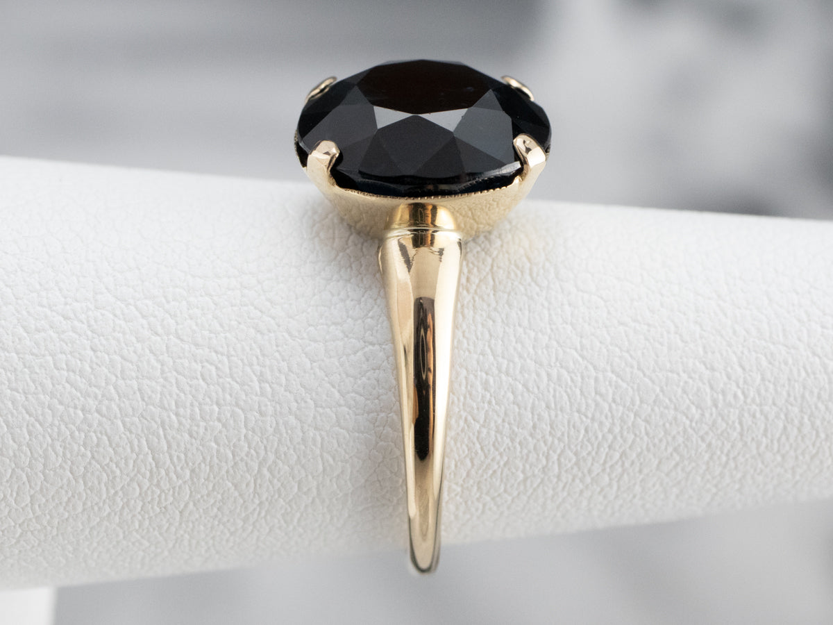 Vintage Spinel Solitaire Ring