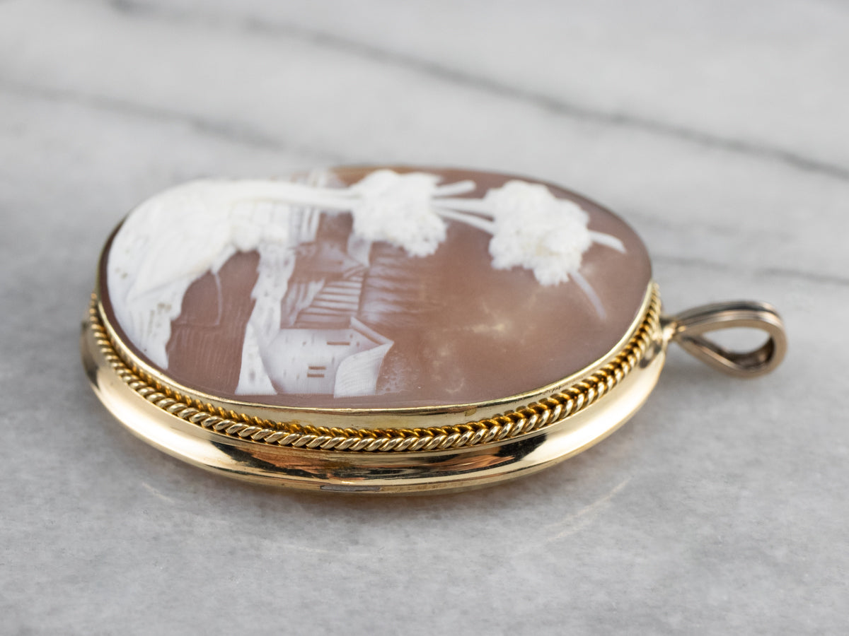 Scenic Cameo Statement Pendant