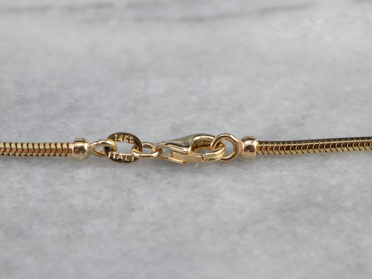 14K Gold Snake Chain