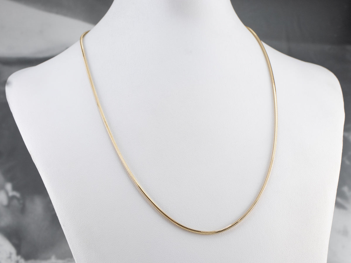 14K Gold Snake Chain